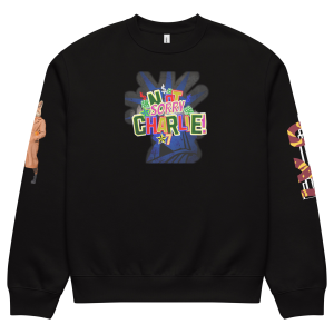Not Sorry Charlie  Liberty City- Oversized Heavyweight Sweatshirt